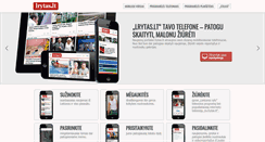 Desktop Screenshot of mobilus.lrytas.lt