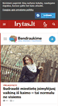 Mobile Screenshot of bendraukime.lrytas.lt